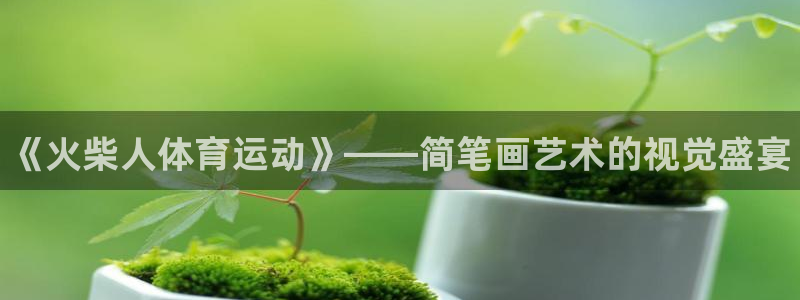 尊龙官网下载注册:《火柴人体育运动》——简笔画艺术的视觉盛宴